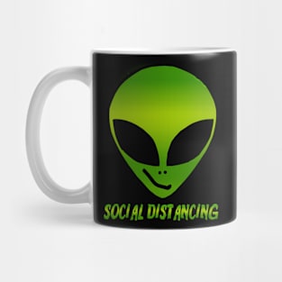 Alien social distancing Mug